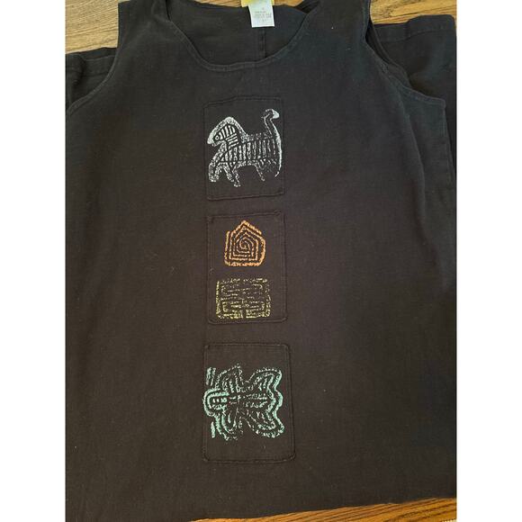 Vintage BLUE CACTUS Made in USA Large - Picture 6 of 7